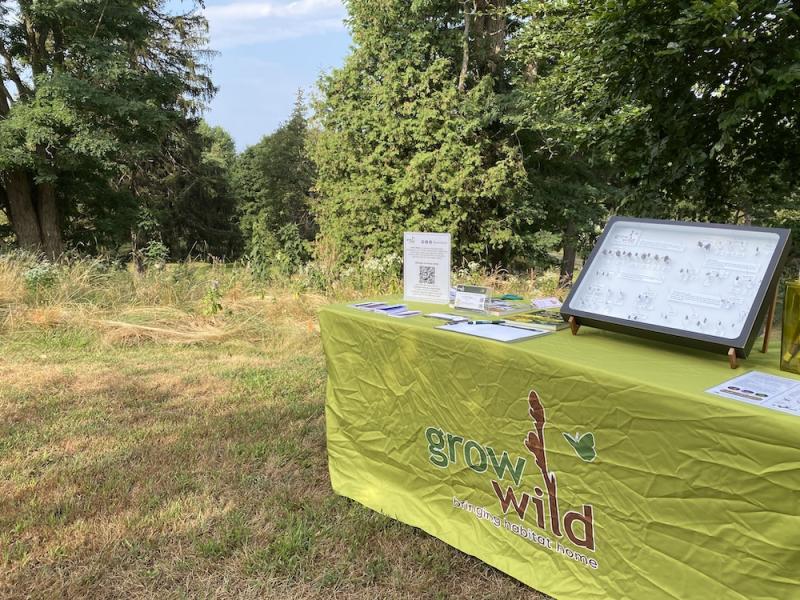grow wild table at tour