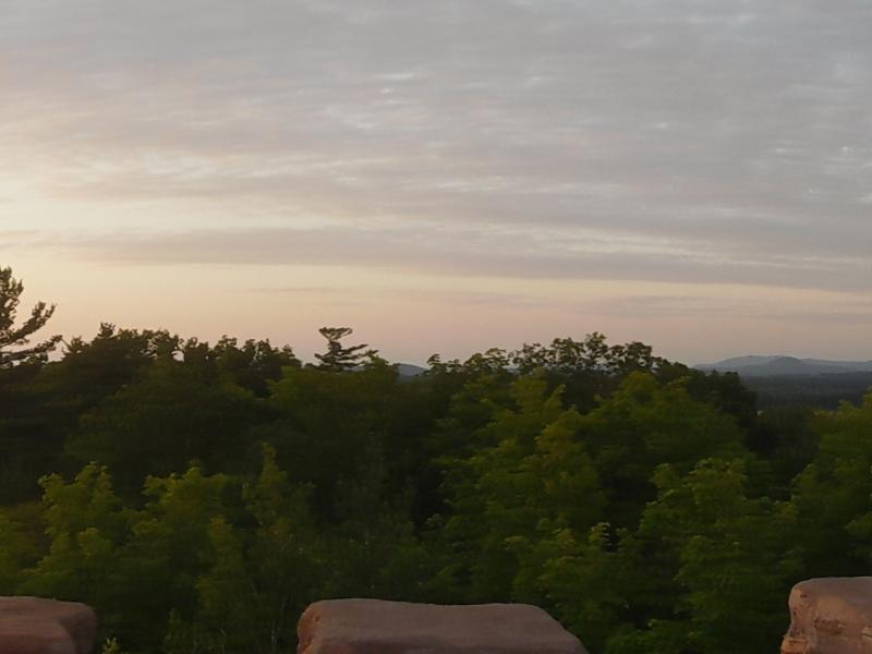 Panorama view from Ethan Allen Park Tower
