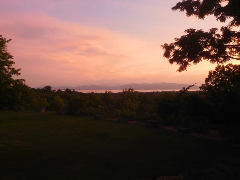 Twilight at the Ethan Allen Park Pinnacle
