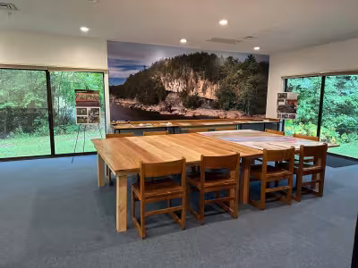 Rock point center exhibit